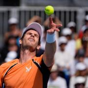 Andy Murray suffered a dramatic three-set defeat to Tomas Machac in the third round of the Miami Open (Rebecca Blackwell/AP)