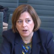 Ofcom chief executive Melanie Dawes speaking to MPs on Westminster's media committee