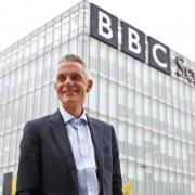 BBC director-general Tim Davie at the broadcaster Glasgow office