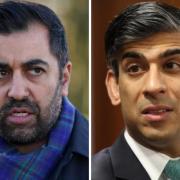 First Minister Humza Yousaf (left) and Prime Minister Rishi Sunak
