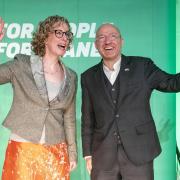 Scottish Greans co-leaders Patrick Harvie and Lorna Slater
