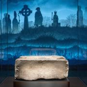 The Stone of Destiny on display at the new Perth Museum, ahead of the opening to the public on March 30
