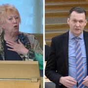 Christine Grahame had some choice words for Tory MSP Russell Findlay