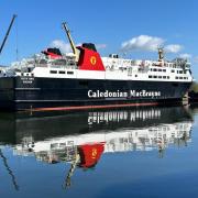 MV Isle of Lewis, pictured at Dales Marine in Greenock earlier this year, is among the CalMac vessels most likely to be released from service when six new ships join the fleet