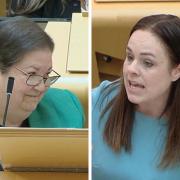 Scottish Labour depute leader Jackie Baillie and Deputy First Minister Kate Forbes clashed at FMQs