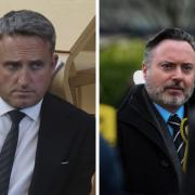 A Scottish LibDem candidate standing against Alyn Smith (right) has been forced to apologise for a tweet he made