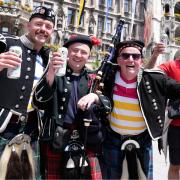 Tens of thousands of Scotland fans have flooded the streets in Munich ahead of the national team’s opening match against Germany