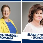 SNP General Election candidate Hannah Bardell will be taking on Elaine C Smith as Romania face Ukraine
