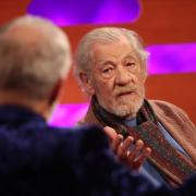 Sir Ian McKellen fell from the stage during a show in London