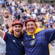 Scotland fans in Cologne ahead of the clash with Switzerland