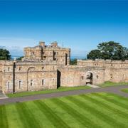 Located in Longniddry, East Lothian, the four storey and 13-bedroom castle will set any buyer back by at least £8 million