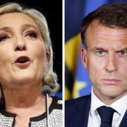 French President Emmanuel Macron will face a tough challenge from Marine Le Pen
