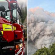 The Fire Brigades union has raised concern over the way in which hazardous materials are stored