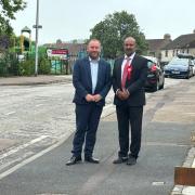 Ian Murray was spotted campaigning with Tauqeer Malik in Aberdeen