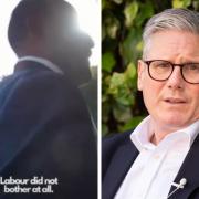 Labour candidate Tauqeer Malik caught on doorbell camera, and party leader Keir Starmer