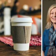 Climate Action Minister Gillian Martin spoke in support of the bill which could see a charge on single-use coffee cups