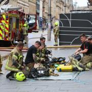 Buchanan Street fire pictures by Colin Mearns,