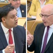 Anas Sarwar and John Swinney clashed at FMQs over people turning to private healthcare