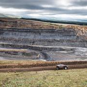The Scottish leg of Extreme E takes place in the former Glenmuckloch opencast coal mine site in Dumfries and Galloway