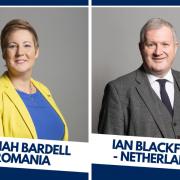 Hannah Bardell will take on Ian Blackford in the latest round of our charity sweep