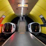 A popular photographer has taken some stunning photographs which capture the 'futuristic' look of the new Subway trains