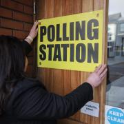 Voters who attended the polling station at Notre Dame Primary School were met with posters asking them to number candidates in order of preference