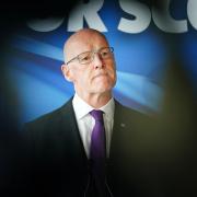 John Swinney's SNP have been reduced to just nine seats