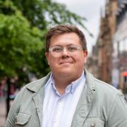 Niall Christie was the Scottish Greens candidate in Glasgow South