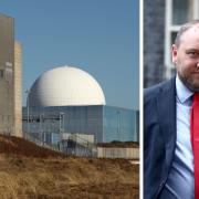 Sizewell B nuclear power station, and Labour's Scottish Secretary Ian Murray