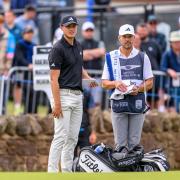 Ludvig Aberg is the halfway leader at the Genesis Scottish Open