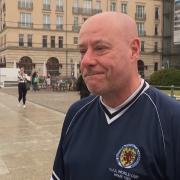 One Scotland fan had the perfect quip for an ITV News reporter ahead of the Euros final