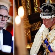 Prime Minister Keir Starmer (left) and King Charles III