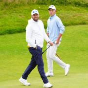 Daniel Brown leands the Open Championship on his debut