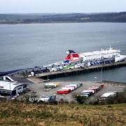 File photo of a Stena Line ferry docked at Cairnryan