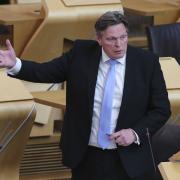 Stephen Kerr pictured in the Scottish Parliament