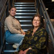 Brenda Line cast members Charlotte Grayson and Fiona Bruce