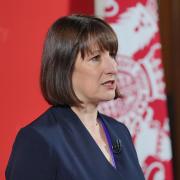 Chancellor Rachel Reeves speaking at an event