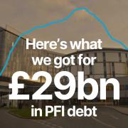 Scots have been put on the hook for over £29 billion in PFI debt since 2000