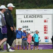 Paul Lawrie equalled the course record at Trump International Golf Links