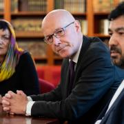 John Swinney met with members of Scotland's Muslim community on Monday