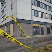 This Holiday Inn Express in Rotherham was attacked during riots