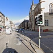 A sinkhole has led to disruption in Inverness city centre