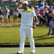 Japan’s Hideki Matsuyama birdied the final two holes to claim victory at the FedEx St Jude Championship (Mark Humphrey/AP/PA)