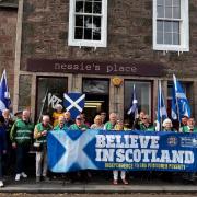 Pro-independence campaigners took to the streets of Inverness for a day of campaigning