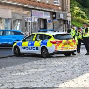 Two women were taken to hospital for treatment following the crash