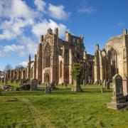 Melrose Abbey was founded by King David I in 1136, as the first Cistercian monastery in Scotland