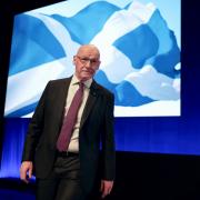 A leaked recording has revealed details from the SNP's internal election meeting