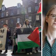 Shirley-Anne Somerville responded to pro-Palestine demonstrations at SNP conference