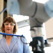 Chancellor of the Exchequer Rachel Reeves during her visit to the National Manufacturing Institute Scotland (NMIS) in Paisley