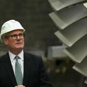 Prime Minister Keir Starmer during a visit to the Siemens Energy plant